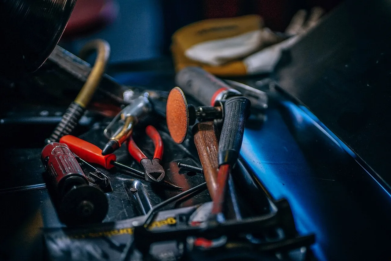 Outillage d'atelier (photo d'illustration)